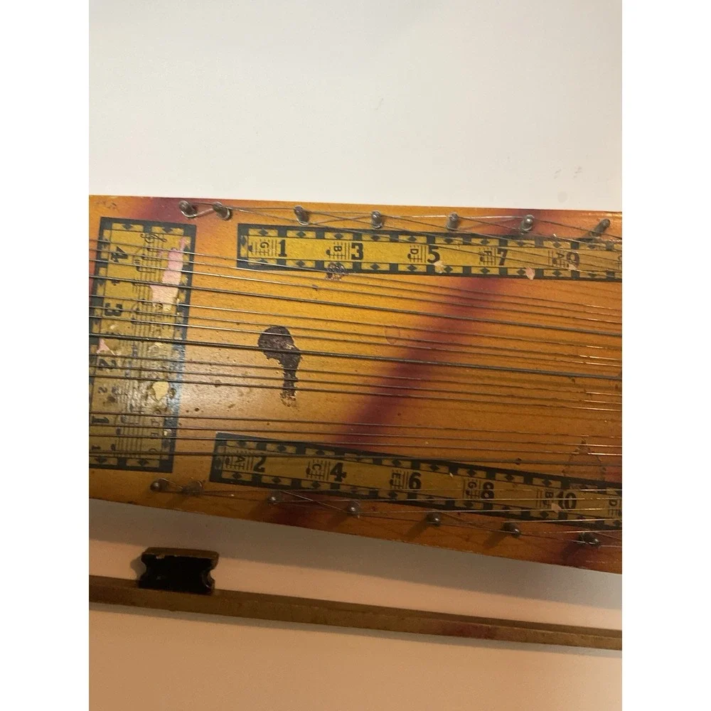 Genuine 1937‎ Marx Violin Uke w/ Bow Vintage Music Instrument
